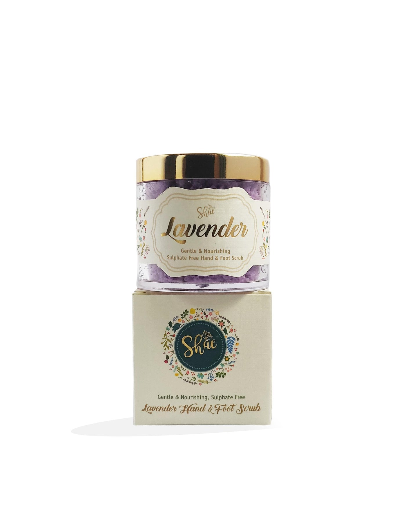 Lavender Hand & Foot Scrub by Shae (100 gm) - Shae