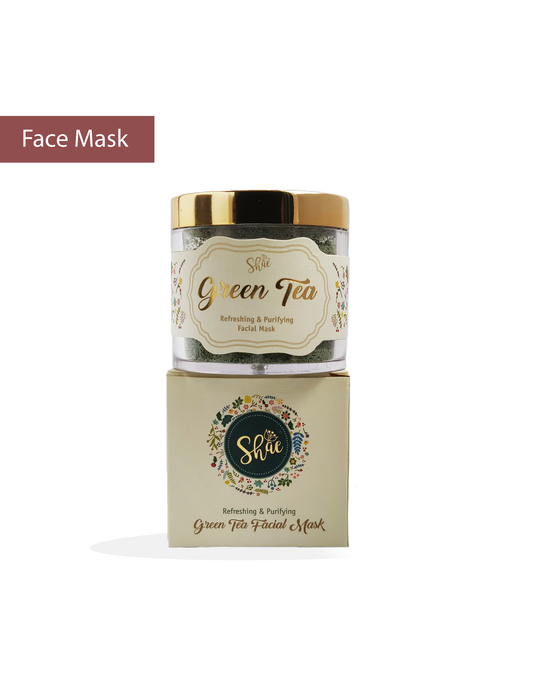 Green Tea Facial Mask by Shae (100 gm) - Shae