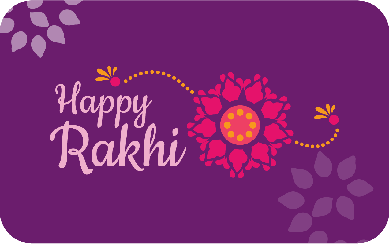Happy Rakhi Gift Card - Shae