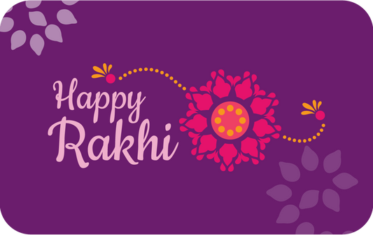 Happy Rakhi Gift Card - Shae